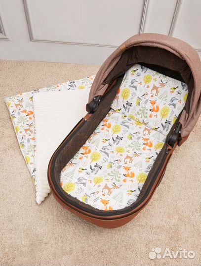 Комплект в коляску для новорожденных