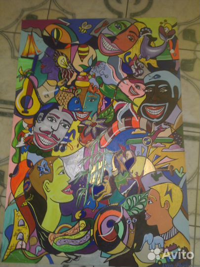 Абстракция картина