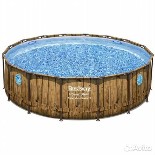 Каркасный бассейн 56725 Power Steel 488х122см