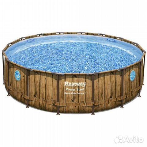 Каркасный бассейн 56725 Power Steel 488х122см