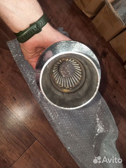 Прямоточная банка выхлоп hks