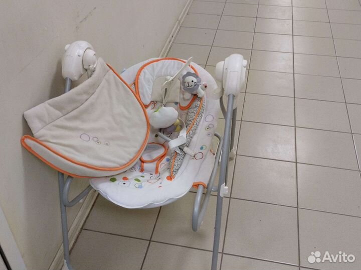 Шезлонг + электрокачели