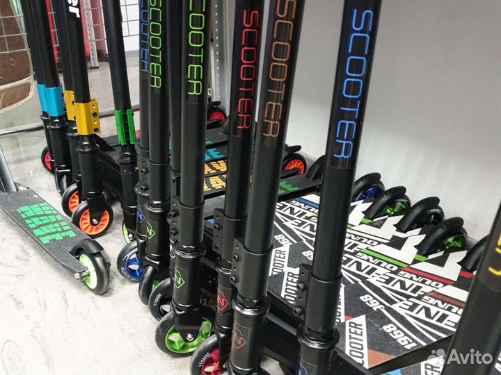 Трюковый самокат Fine