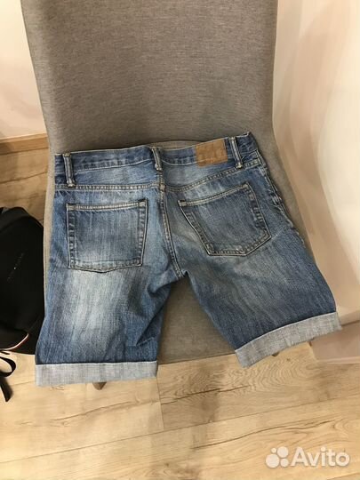 Шорты мужские джинсовые зауженные