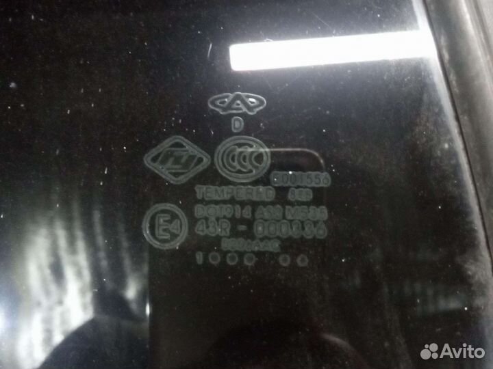 Стекло глухое задней левой двери Chery Tiggo t11