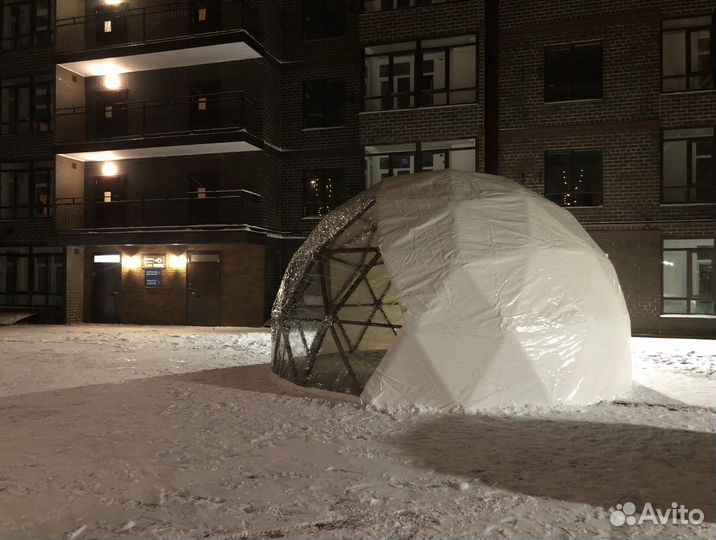 Геокупол для глэмпинга