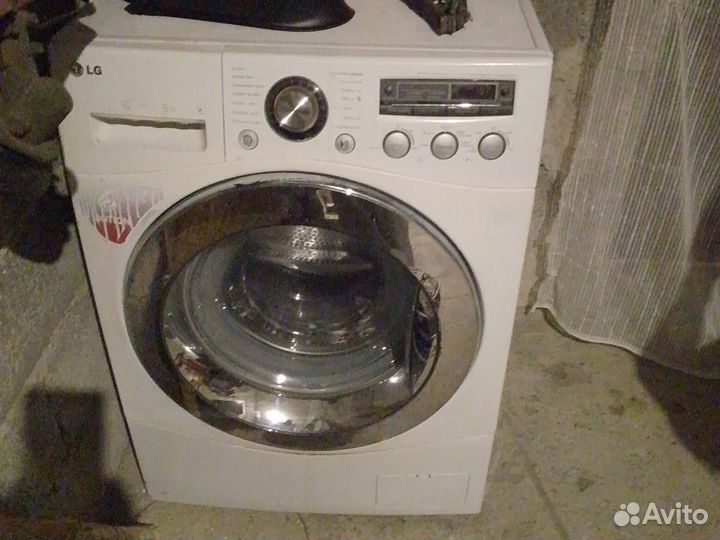 Стиральная машина lg direct drive 8кг на запчасти