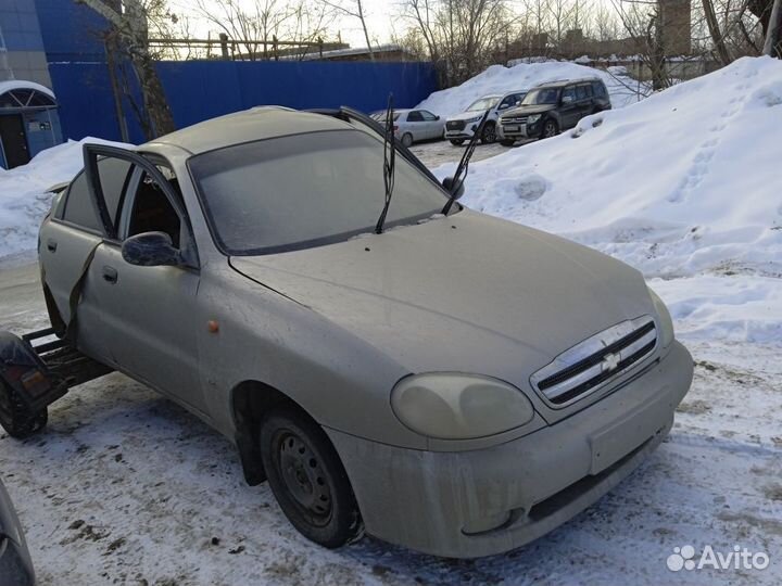 Chevrolet Lanos l обшивка двери задней правой