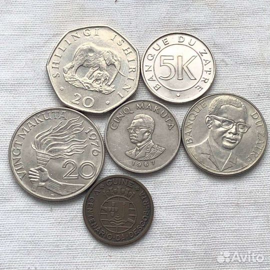 Монеты Африки