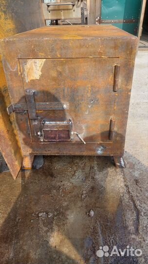 Печь для бани с баком новая