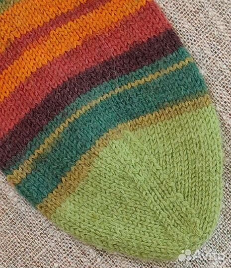 Вязанные носки ручной работы