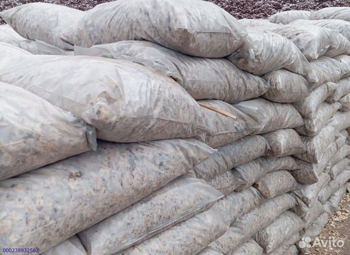 Красивые щепки в мешках для вашего сада