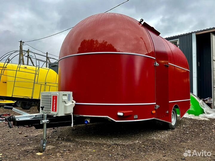 Прицеп для торговли Lipov Waggon F500, 2023