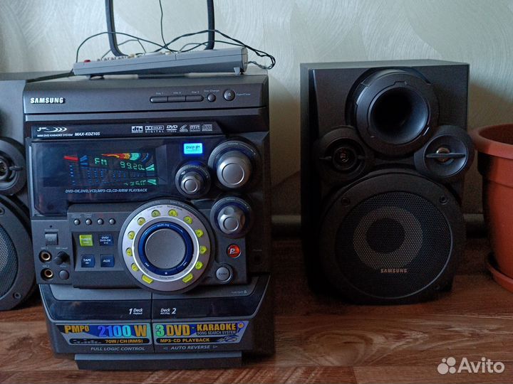 Музыкальный центр samsung с караоке