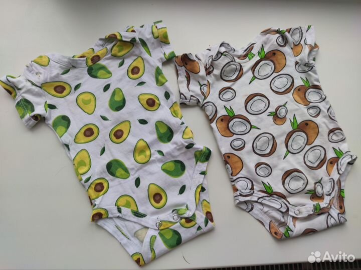 Одежда Боди для новорожденных пакетом 56размер