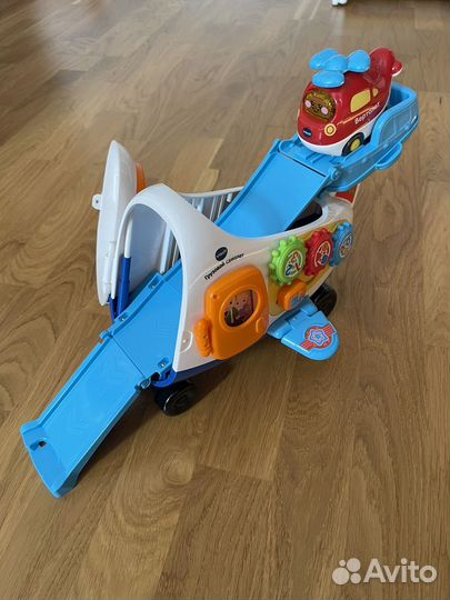 Самолет грузовой с вертолетом vtech