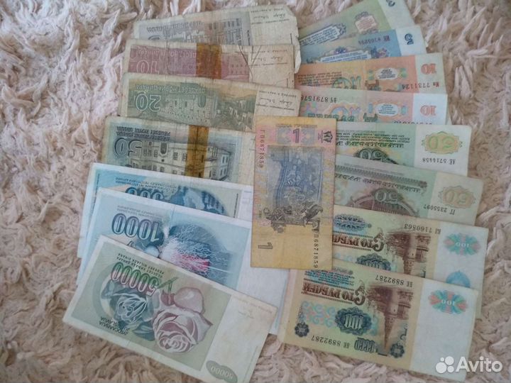Набор банкнот мира №3 - 35 шт