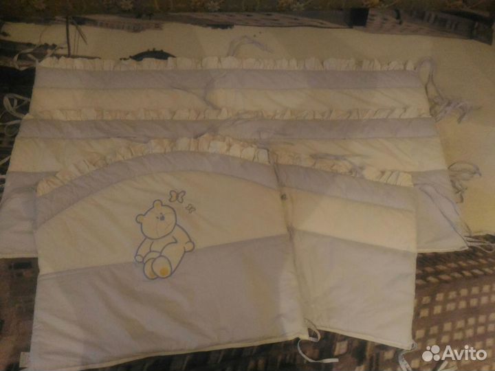 Бортики в детскую кроватку