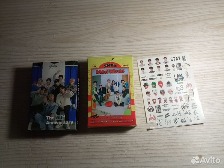 К-поп карты Stray kids