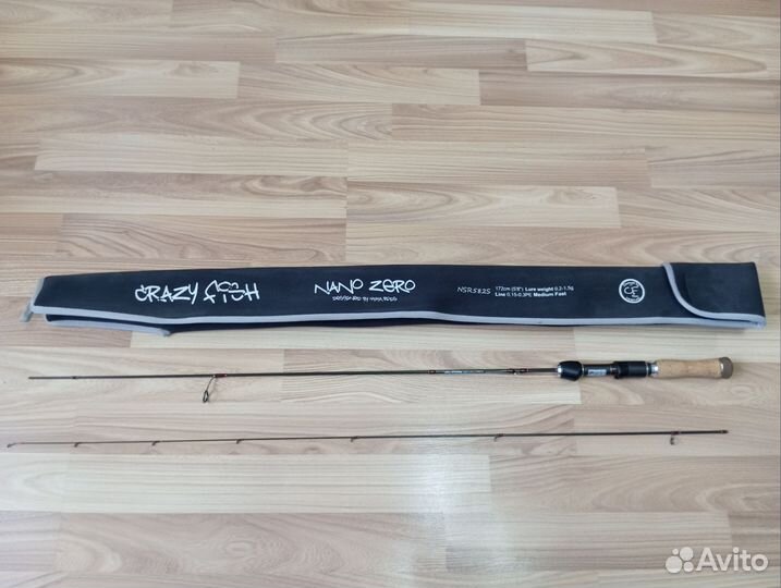 Спиннинг crazy fish nano zero