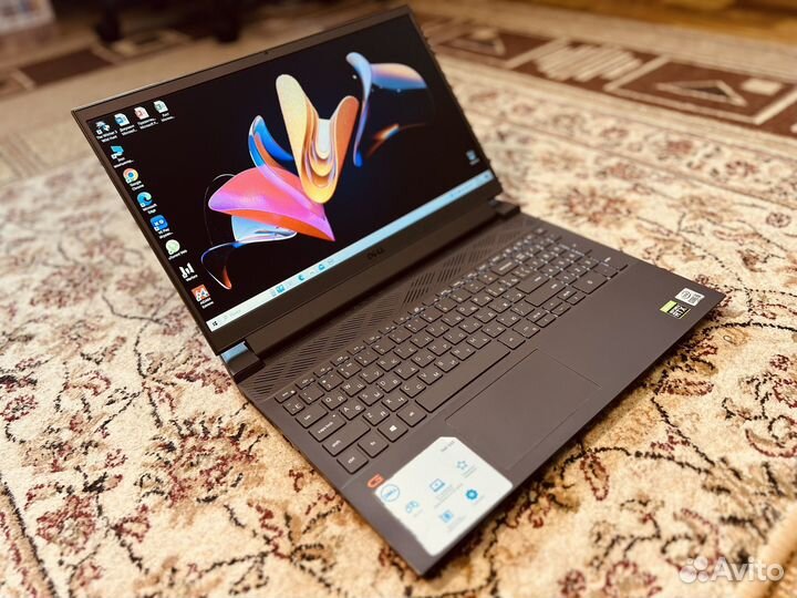 Игровой Монстр Dell i5-10500H/RTX 3050ti/ssd 512