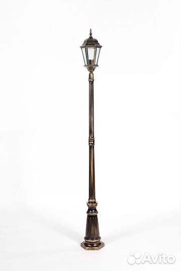 Фонарь уличный садовый усиленный столб H-2м-3м