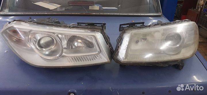 Фары на renault megane 2