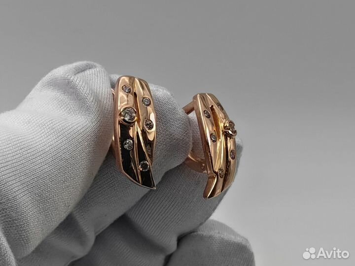 Золотые Серьги 585 пробы. Рассрочка