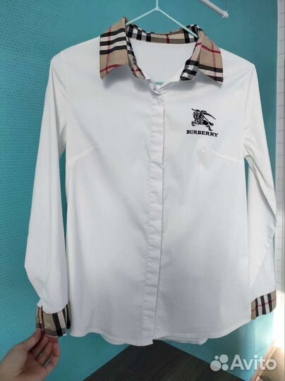 Блузка рубашка для девочки 158