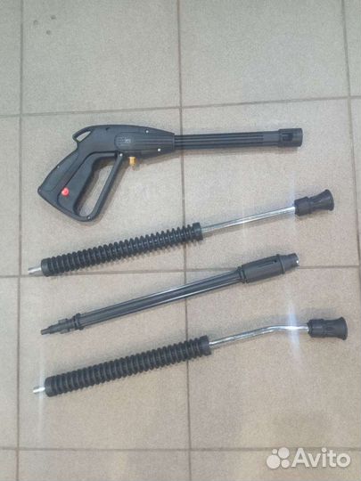 Пистолет для мойки elitech, huter