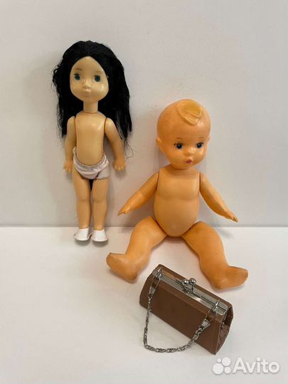 Куклы СССР Аским и пупсик Петя, Охтален, Сморгон