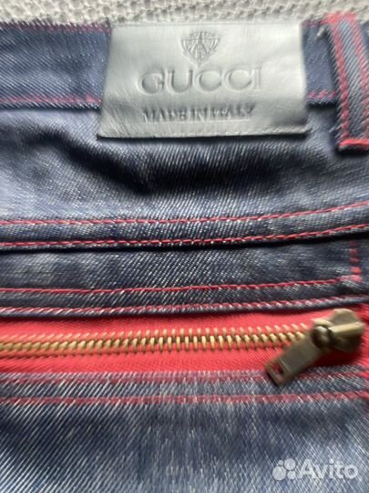 Джинсы мужские Gucci