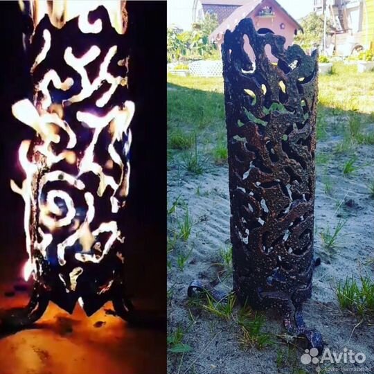 Кованое освещение, настенные подсвечники ковка