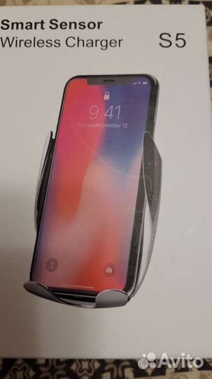 Держатель для телефона в машину с зарядкой