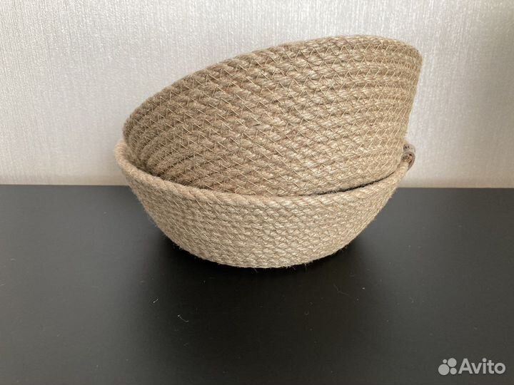 Корзинки из джута