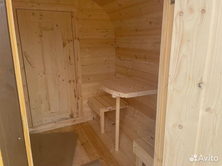 Баня-бочка от производителя