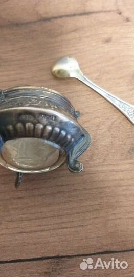 Солонка мельхиор СССР