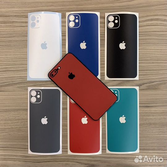 Полимерная цветная пленка на телефон