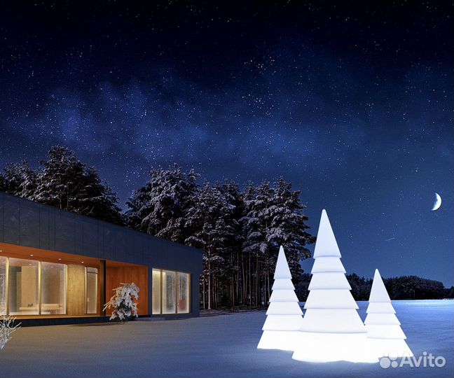 Новогодняя светящаяся фигура