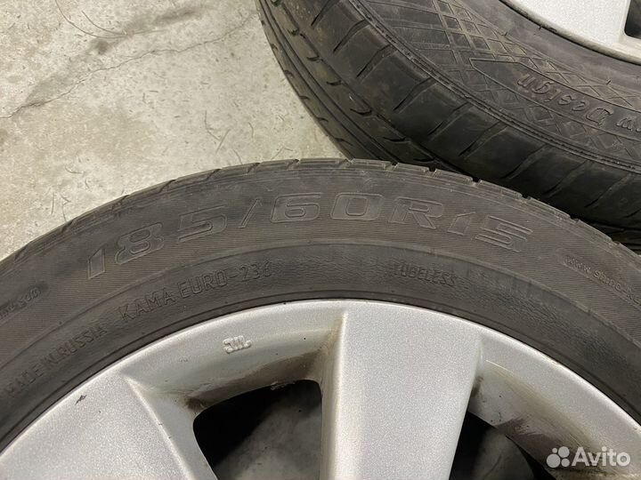 Колеса в сборе R15, 5*100 (4шт)