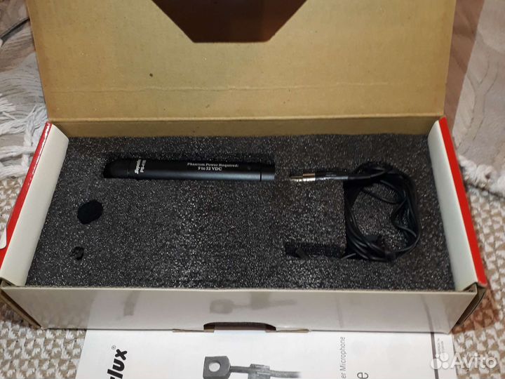 Микрофон петличный Superlux E12A