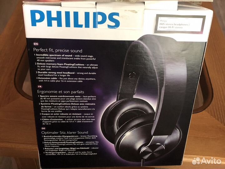 Наушники Hi-Fi Philips SHP 8000