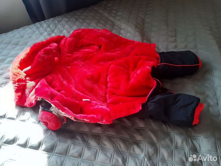 Зимний комбинезон для маленькой собачки (девочки)