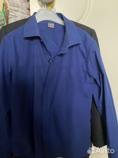 Школьная форма для мальчика тёмно серая