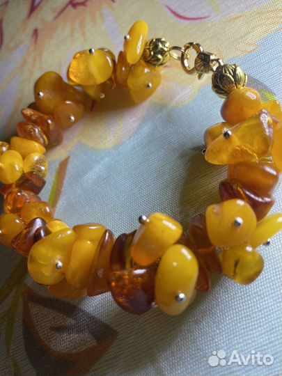 Браслет из Янтаря, винтаж