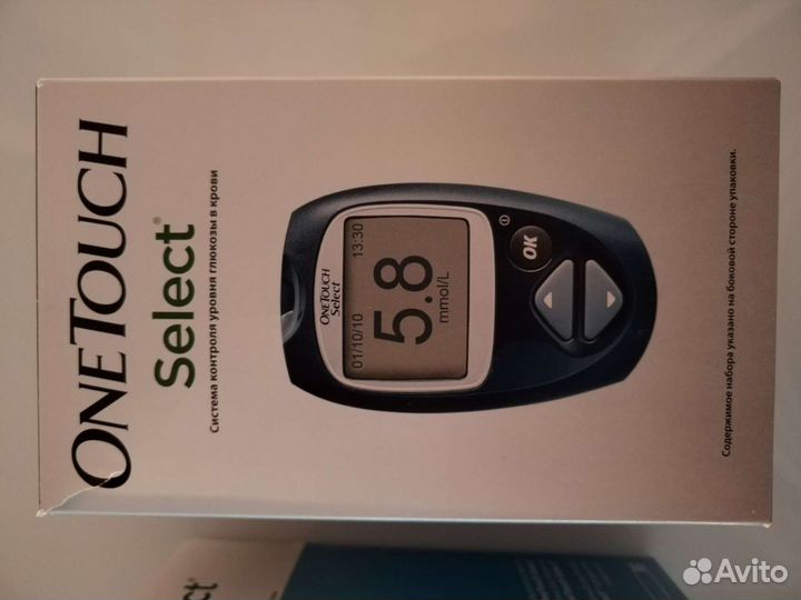 Глюкометр one touch select