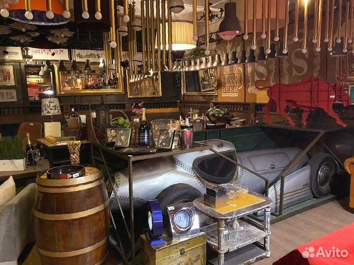 Свет и декор для кафе