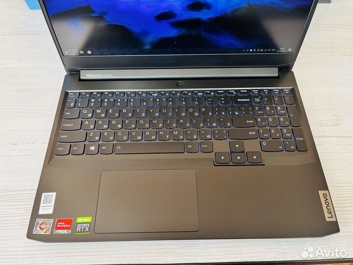 Ноутбук Ryzen 5-5600 16gb RTX3050