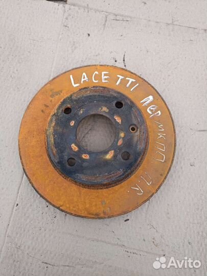 Диск тормозной передний Chevrolet Lacetti
