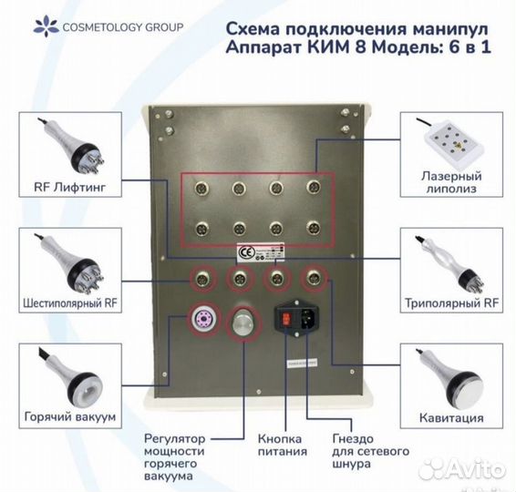 Ким 8 аппарат 6 в 1